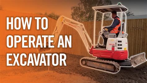 how hard is it to run a mini excavator|youtube mini excavators at work.